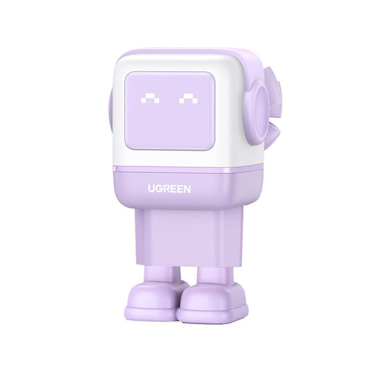 อะแดปเตอร์ Ugreen Robot Wall Charger 1 USB-A / 2 USB-C 65W Purple