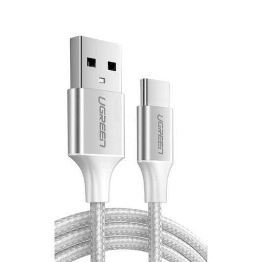 สายชาร์จ Ugreen USB-A to USB-C 1 เมตร Silver