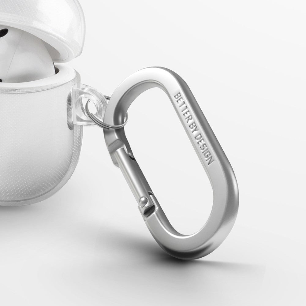 เคสแอร์พอร์ต Uniq Glase Airpods Pro 4th Gen Hang Case Glossy Clear  Clear