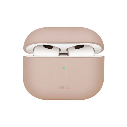 เคส Uniq AirPods 4 Lino Hybrid Liquid Silicone Blush Pink