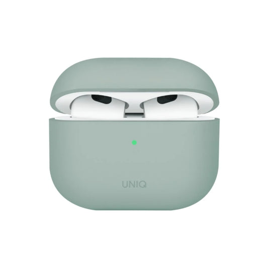 เคส Uniq AirPods 4 Lino Hybrid Liquid Silicone Iceplant Green