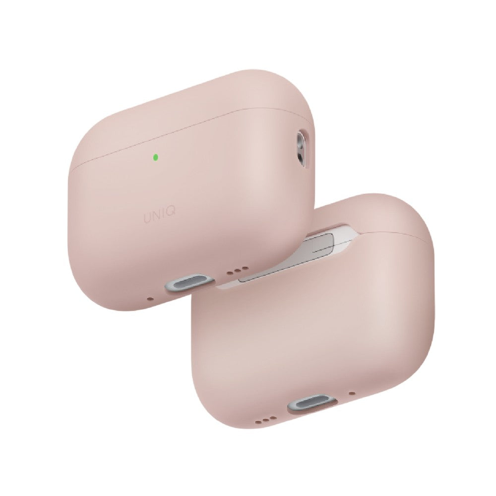 เคส Uniq AirPods Pro 3 Lino Silicone Blush Pink