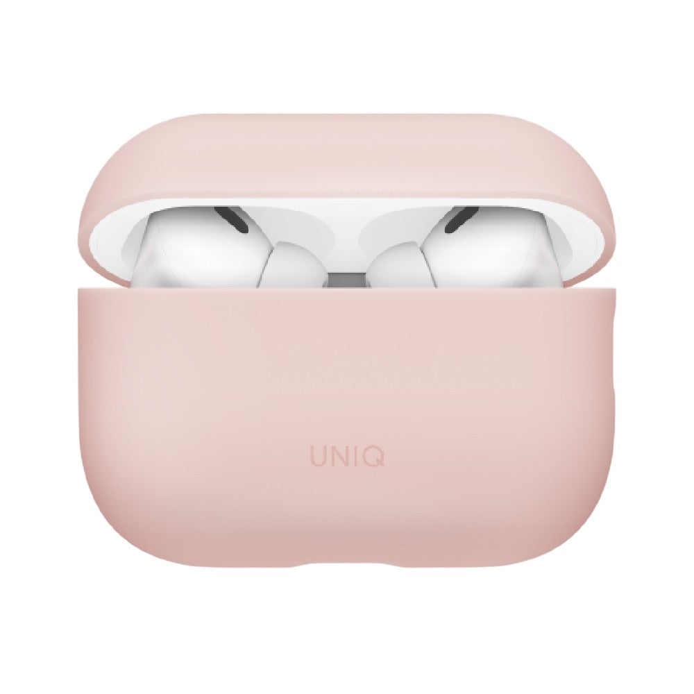 เคส Uniq AirPods Pro 3 Lino Silicone Blush Pink