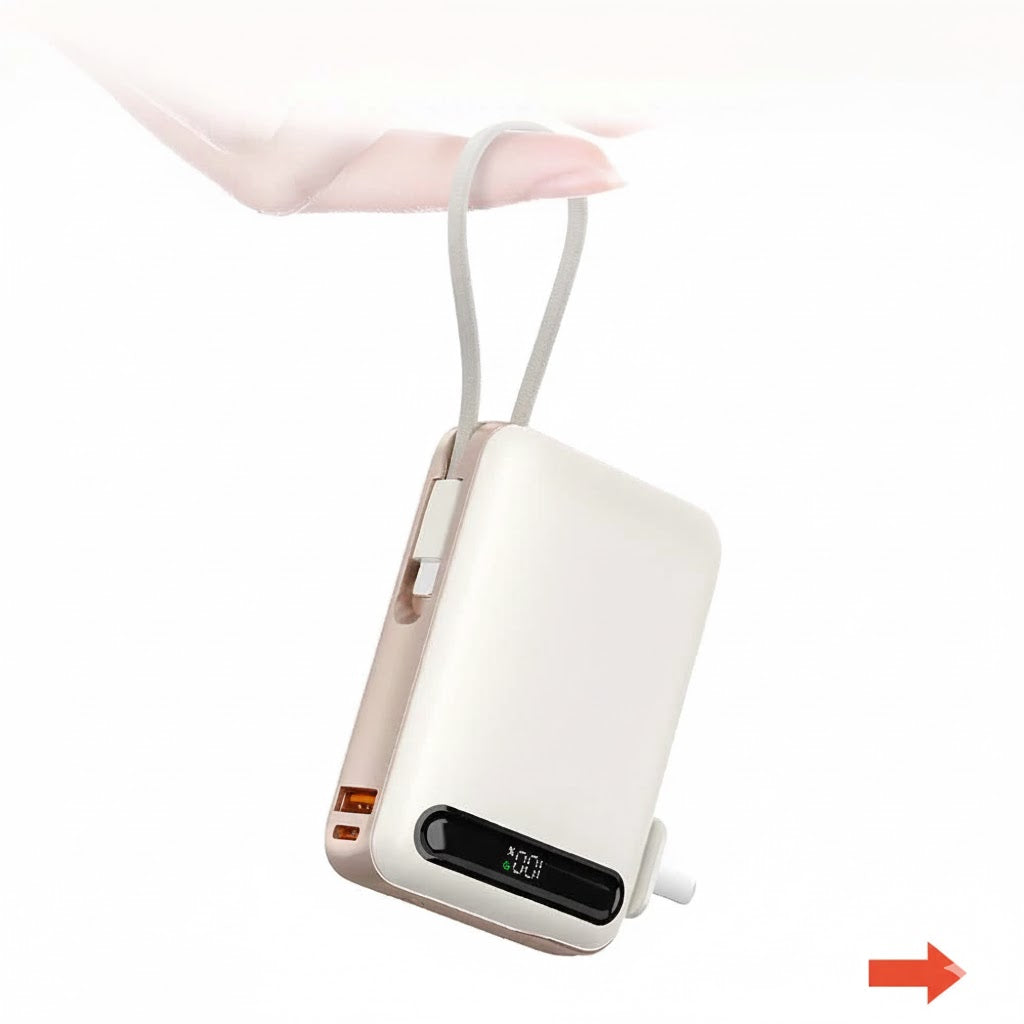 แบตเตอรี่สำรอง Uvolt Power Bank 10,000 mAh 22.5W Cream