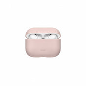 เคสแอร์พอร์ต Uniq Lino Hybrid Liquid Silicon Airpods Pro 3rd Gen Case Blush Pink