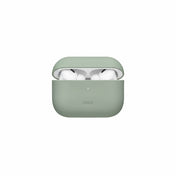 เคสแอร์พอร์ต Uniq Lino Hybrid Liquid Silicon Airpods Pro 3rd Gen Case Iceplant Green