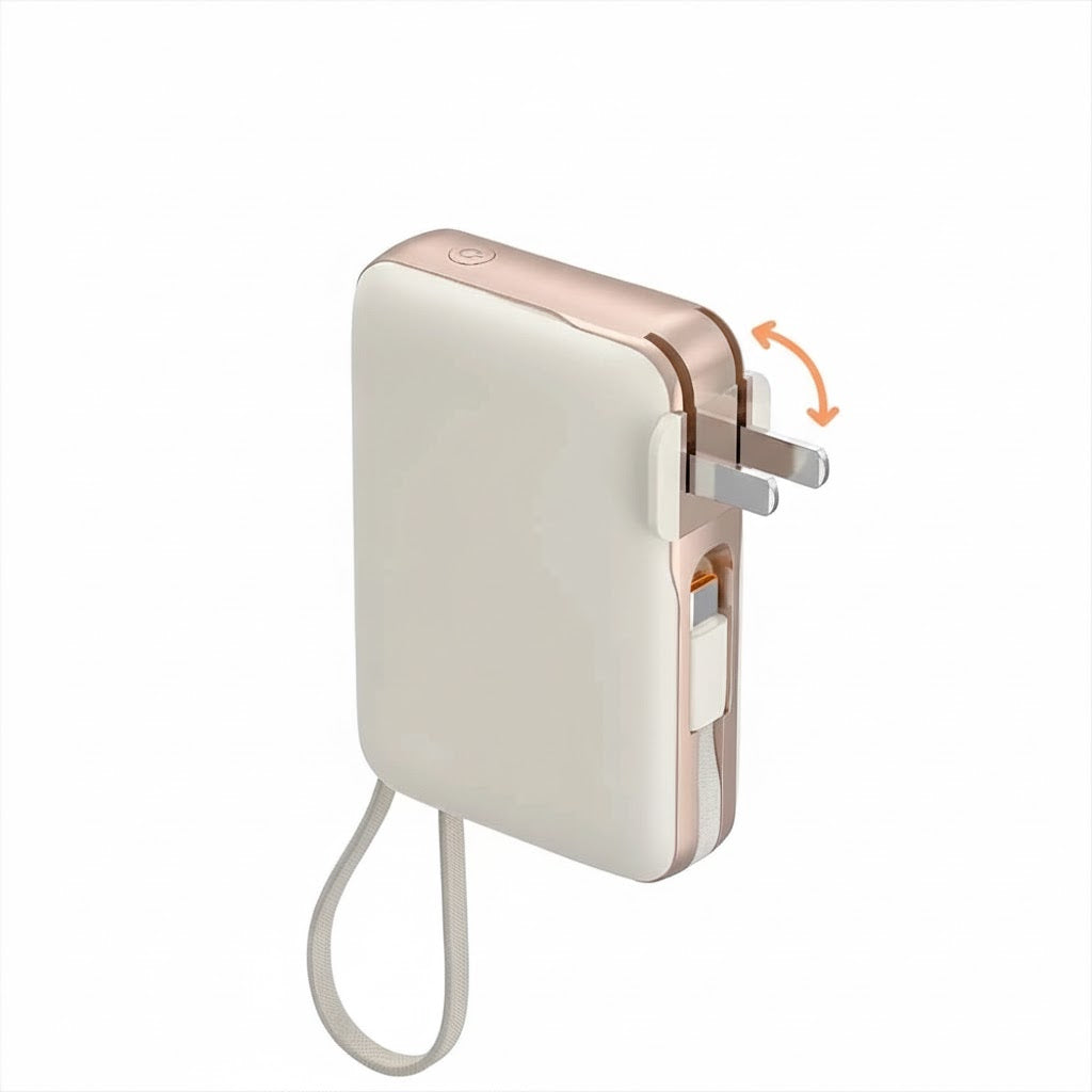 แบตเตอรี่สำรอง Uvolt Power Bank 10,000 mAh 22.5W Cream